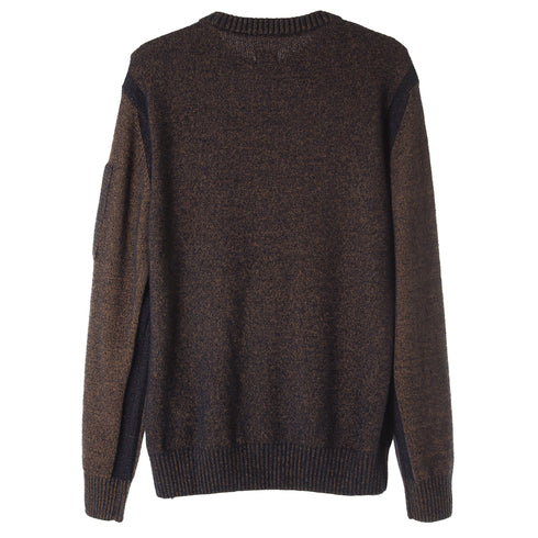 C.P. Company Fleece Knit Sweater Bronze Brown 344 13CMKN197A-006170A Degli Uberti